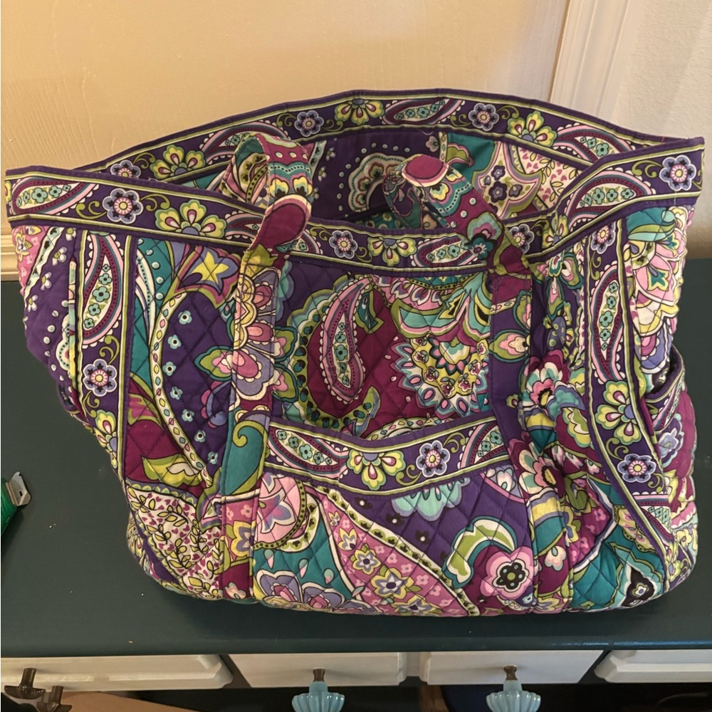 Vera Bradley Colorful Paisley Tote